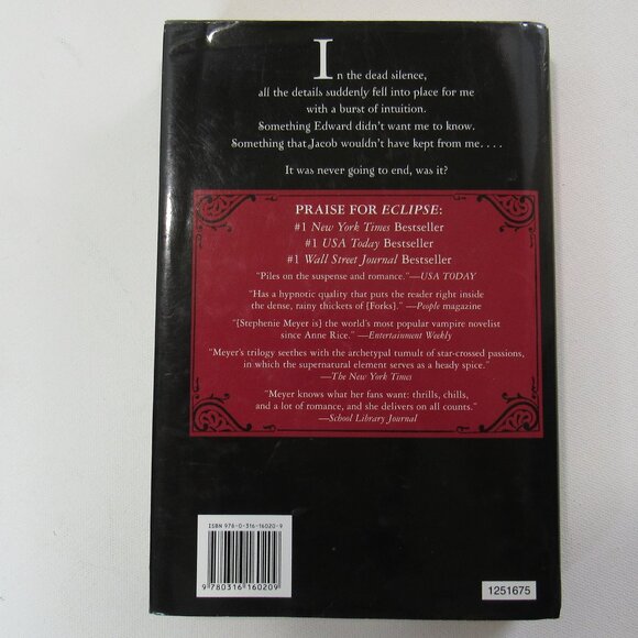 The Twilight Saga: 2 Hardcover Books Eclipse & Breaking Dawn by Stephenie Meyer - Picture 3 of 12